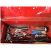 Image 5 : Mastercraft Metal Toolbox 21" x 9" x 9" & Contents, Cannot Ship