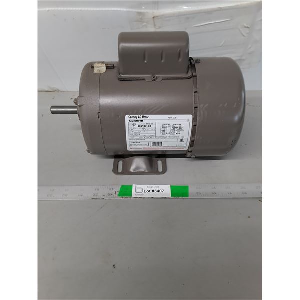 Farm Duty Century AC Motor, Cannot Ship