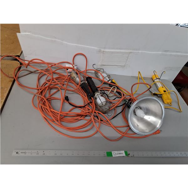 (5) Work Lights- All Power On