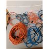 Image 3 : (8) Extension Cords- Untested & Work Light- Working