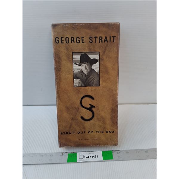 George Strait (3) CD Set & Booklet