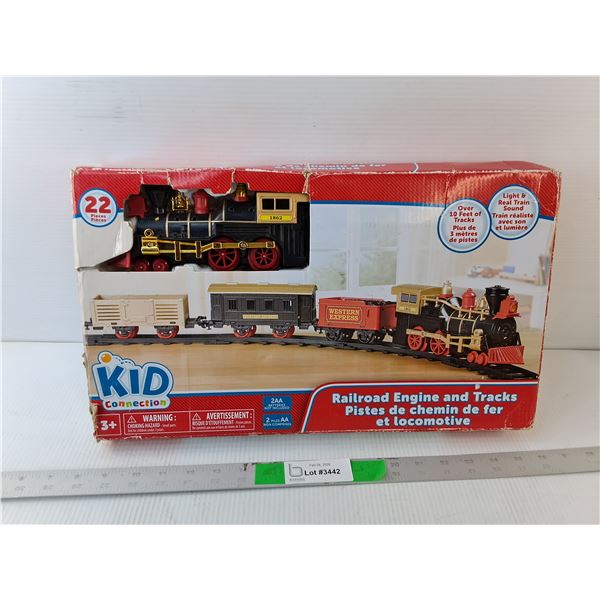 Kid Connection Railroad Engine & Track Set
