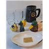 Image 3 : Assorted- Mugs, Glass/Ceramic Decor, Salt & Pepper Shakers