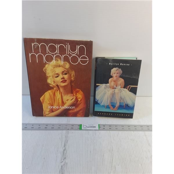 (2) Books - Marilyn Monroe