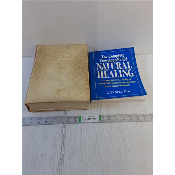 (2) Books - Better Health Encyclopedia, Natural Healing