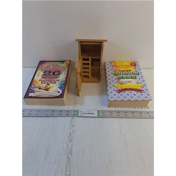 (3) Books - Decor - Uncle Johns