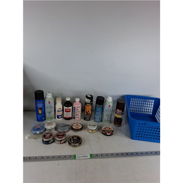 Various Shoe Cleaners- Suede, Rain Protection, Polish, Cannot ship
