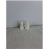 Image 4 : 18 Pc Nativity Set & Glass Candle Holder