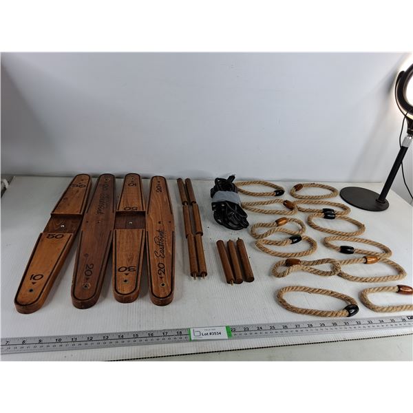 Vintage Wooden Ring Toss Lawn Game - PICK UP