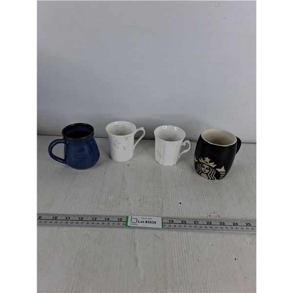 (4) Coffee Mugs- Starbucks
