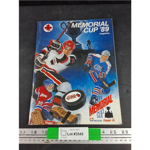 Memorial Cup '89 Magazine