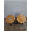 Image 2 : *(2) Wooden Stools - PICKUP ONLY