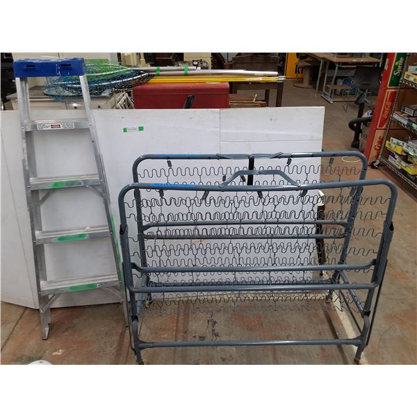 *Aluminum Ladder & Folding Bed Frame - PICKUP ONLY