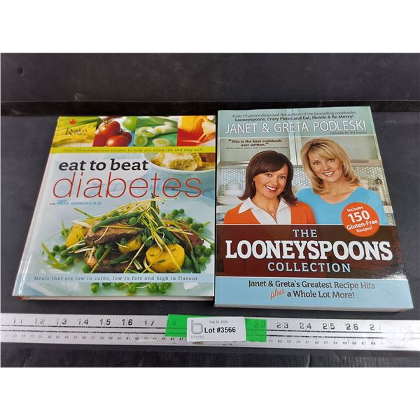 Eat to Beat Diabetes & The Looneyspoons Collection Books