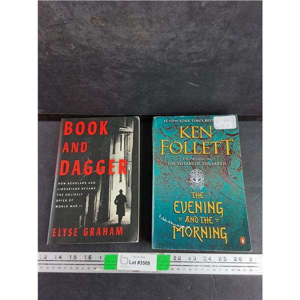 (2)  Books - Elyse Graham, Ken Follett