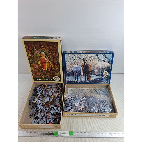 Cobble Hill 1000 & 500 Piece Jigsaw Puzzles