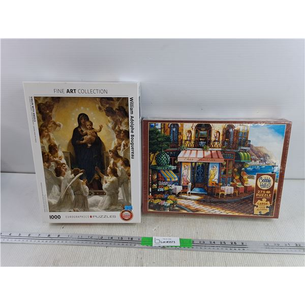 1000 & 275 Piece Puzzles - Cobble Hill & Fine Art Collection