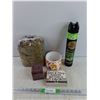 Image 1 : Dry Sea Weed, Scented Candle, Floral Life Leafshine Spray, Ceramic Vase, Misc
