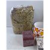 Image 2 : Dry Sea Weed, Scented Candle, Floral Life Leafshine Spray, Ceramic Vase, Misc
