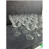 Image 4 : (18) Glass Goblets - PICK UP ONLY