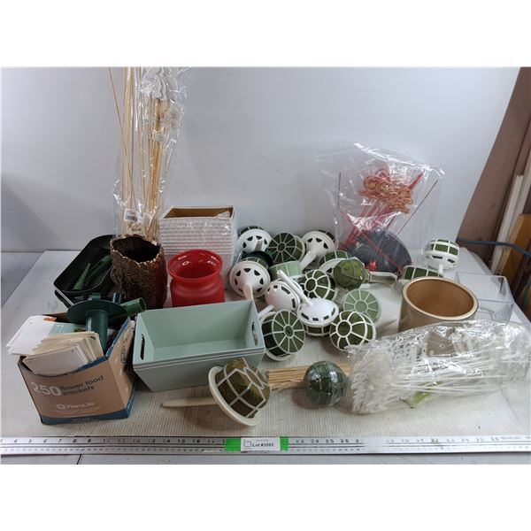 Assorted Floral Arrangement Supplies - PICK UP