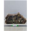 Image 1 : Hand Painted Petrified Wood Book End