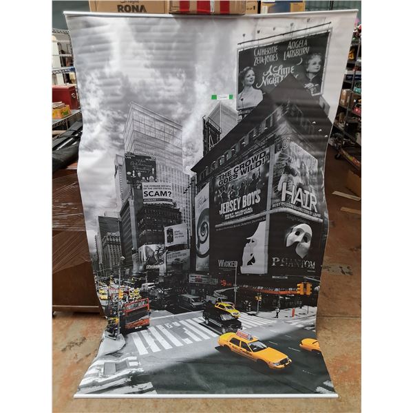 *NYC Wall Hanging 98" x 59", PICKUP ONLY