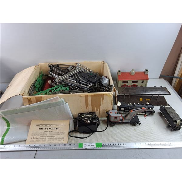 Vintage Electric Train Set - As Is