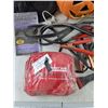 Image 4 : Booster Cables, Light Up Halloween Pumpkin, Candlesticks, Scraper, First Aid Kit, Misc