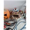 Image 8 : Booster Cables, Light Up Halloween Pumpkin, Candlesticks, Scraper, First Aid Kit, Misc