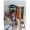 Image 9 : Booster Cables, Light Up Halloween Pumpkin, Candlesticks, Scraper, First Aid Kit, Misc