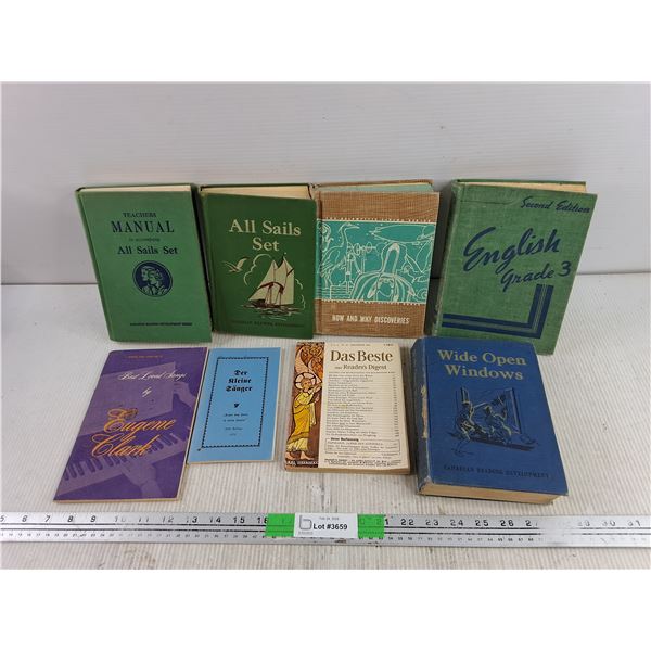 Assorted Books - All Sails Set, English Grade 3, Wide Open Windows