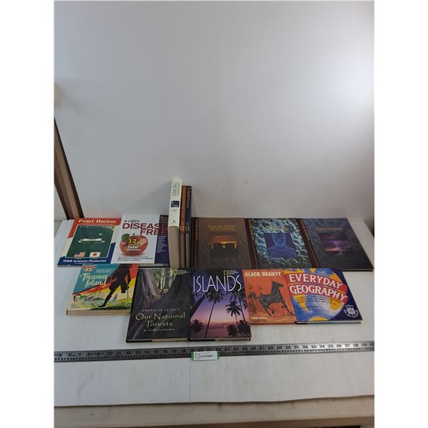 (13) Books (Curious & Unusual Facts, Pearl Harbor, Understanding Children)
