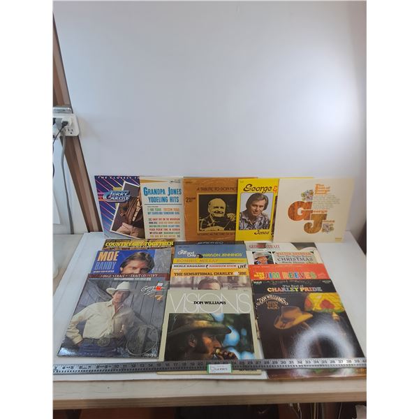 (19) Mostly Country LP Records