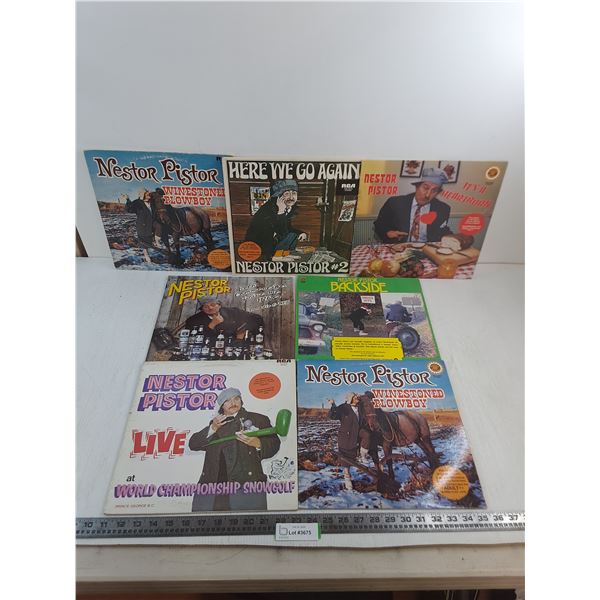 (7) Nestor Pistor LP Records