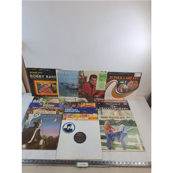 (17) Mostly Country LP Records