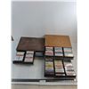 Image 1 : (2) Cassette Tape Storage Drawers w/92 Mostly Country Cassettes - PICK UP ONLY