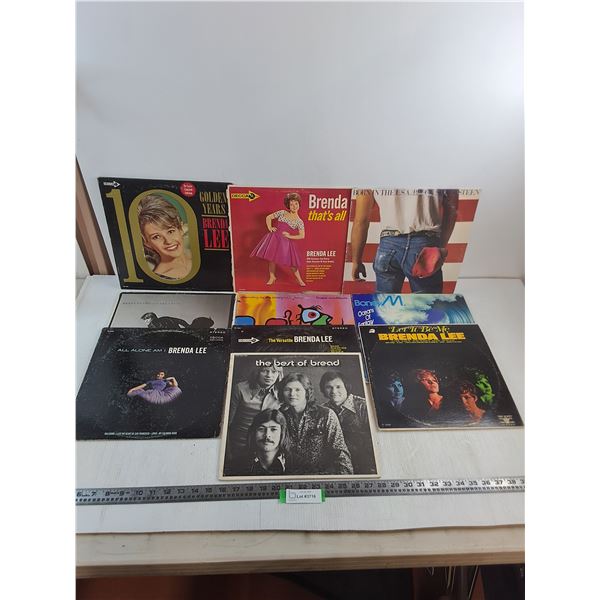 (10) Records (Bruce Springsteen, Bryan Adams, Boney M)