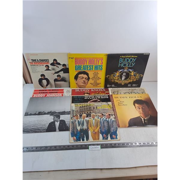 (10) Records (Buck Owens, Buddy Holly, Bryan Adams)
