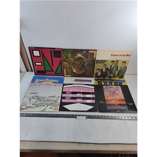 (9) Records (Split Enz, Statler Brothers, Starfighters)