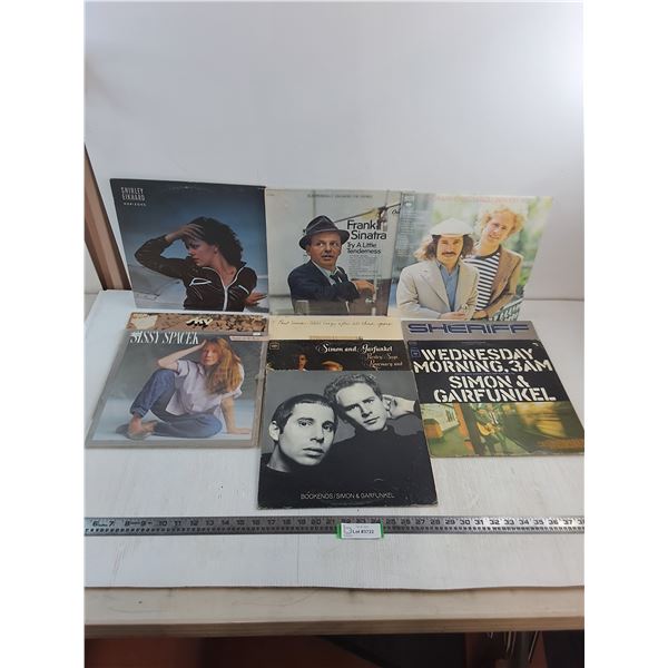 (10) Records (Simon & Garfunkel, Sheriff, Frank Sinatra)
