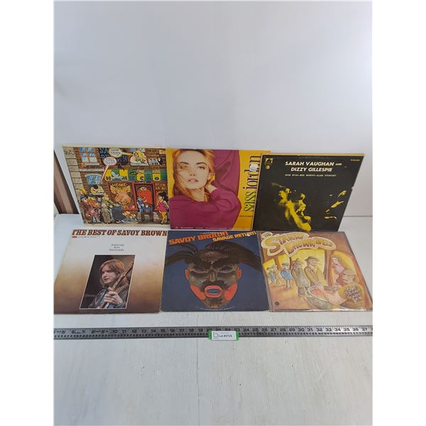 (6) Records (Sass Jordan, Savoy Brown, Stanky Brown)