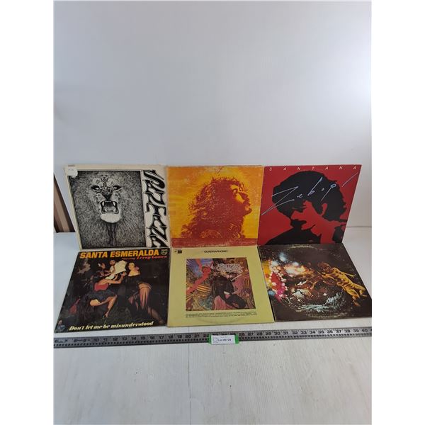 (6) Records (Quadraphonic, Santana, Santa Esmeralda)
