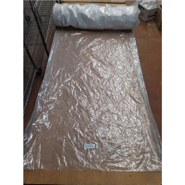Roll of Large Clear Cellophane Bags - 48" x 32" Each - Quantity Unknown - PICK UP ONLY