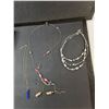 Image 2 : Jewelry- Necklaces & Earrings and Plastic Storage Case