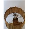 Image 3 : Wooden Lamp with Shade 23"- Powers On- Cannot Ship