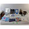 Image 1 : Glass Candleholders, Wallet, Photo Albums, Misc.