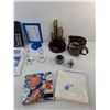 Image 2 : Glass Candleholders, Wallet, Photo Albums, Misc.