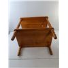Image 3 : Two Tiered Wooden Side Table 18.5" x 13" x 20", Cannot Ship