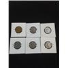 Image 2 : (6) Canadian Nickels from 1943-1947